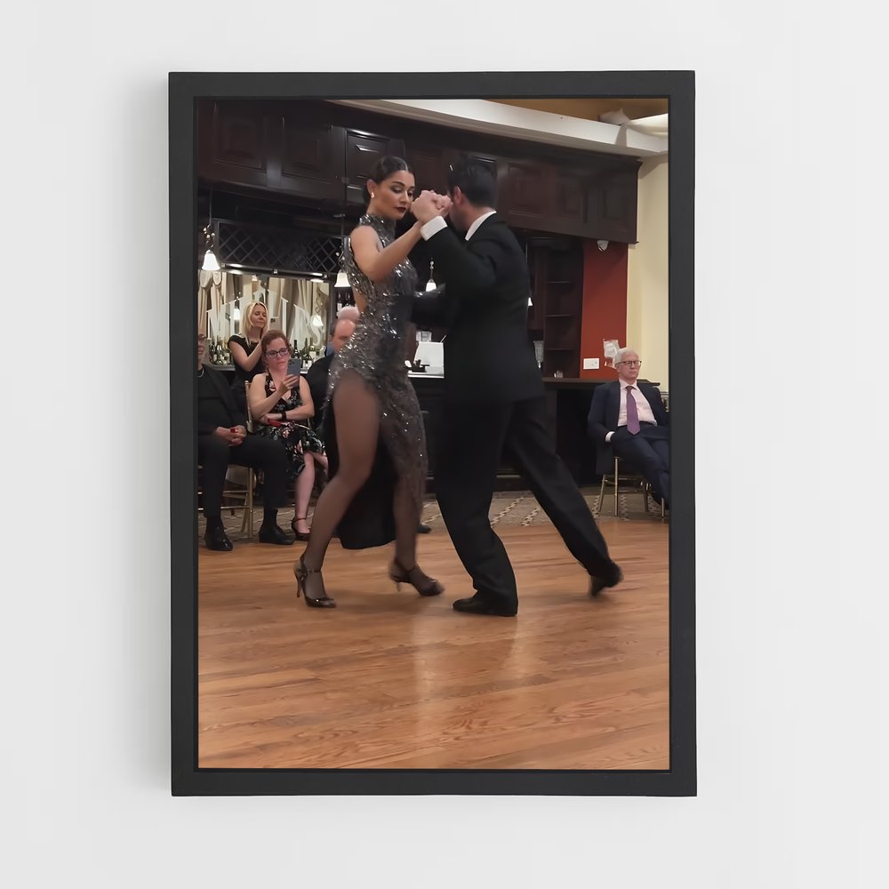 Poster Tango danse (vue 2)