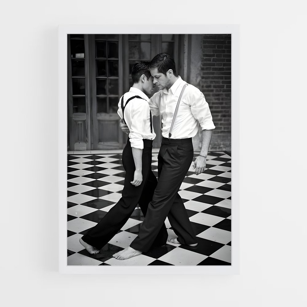 Poster Tango Classique – affiche Danse (vue 3)