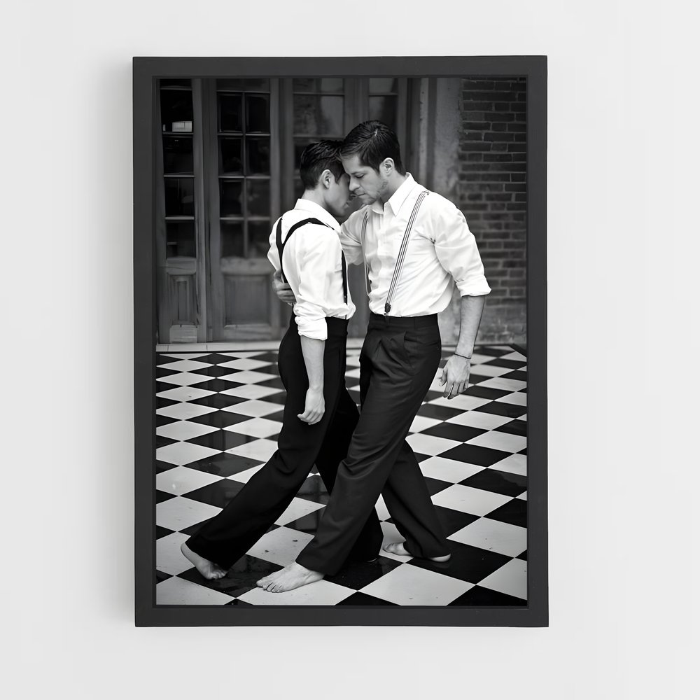Poster Tango Classique – affiche Danse (vue 2)
