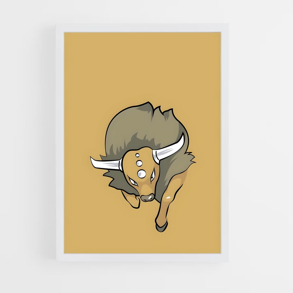 Poster Horned Hero – affiche Pokemon (vue 3)