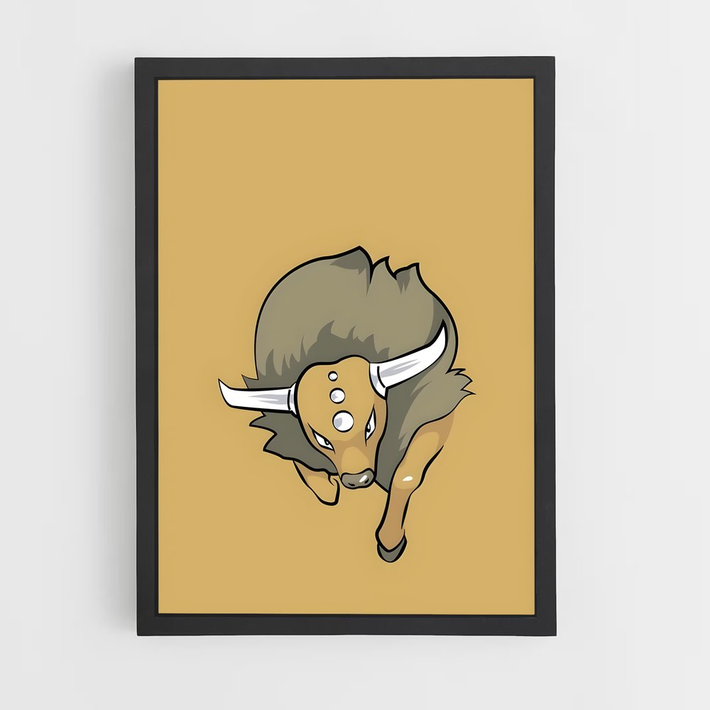 Poster Horned Hero – affiche Pokemon (vue 2)