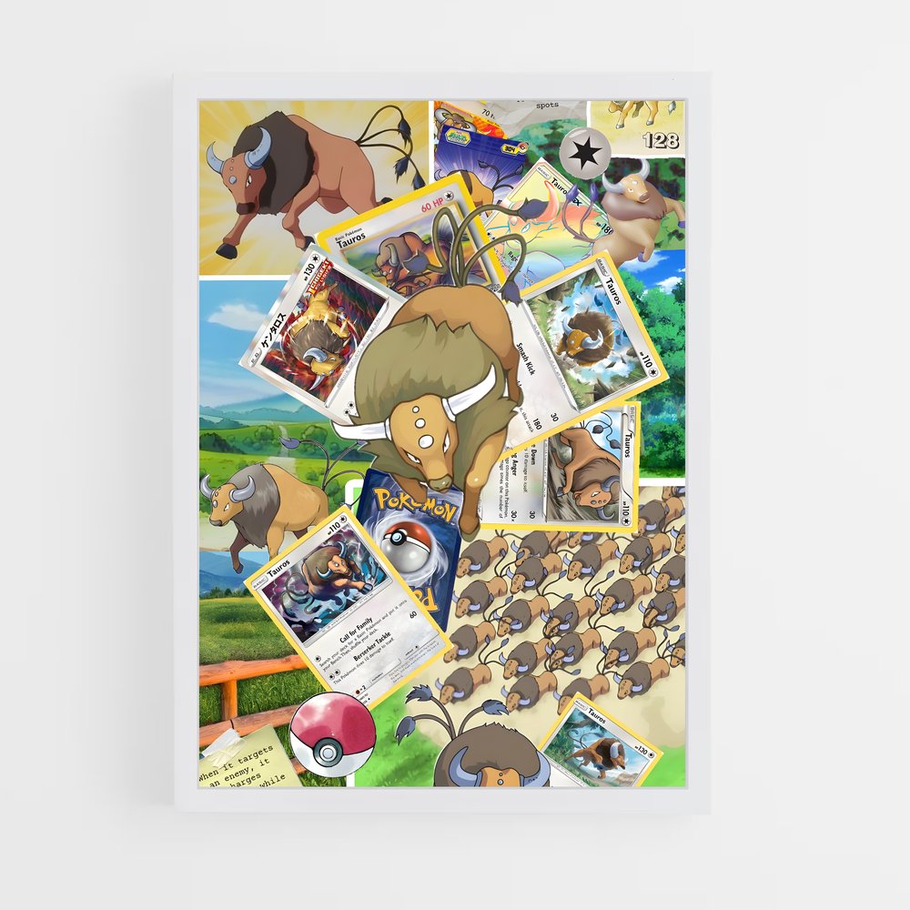 Poster Zeo's Legacy – affiche Pokemon (vue 3)