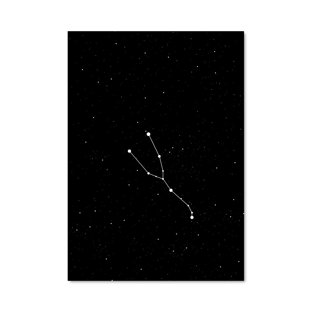 Poster Étoiles de Taureau – affiche Constellations