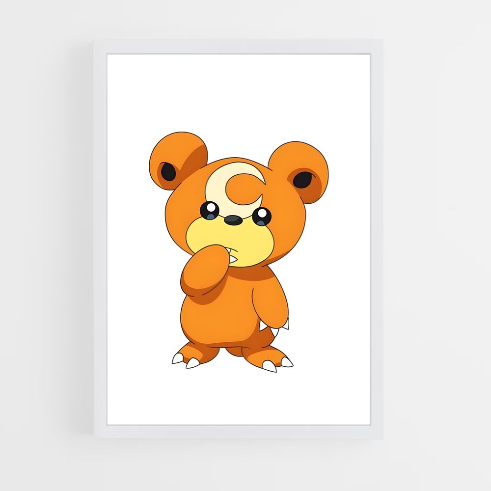 Poster Teddy Dream – affiche Pokemon (vue 3)