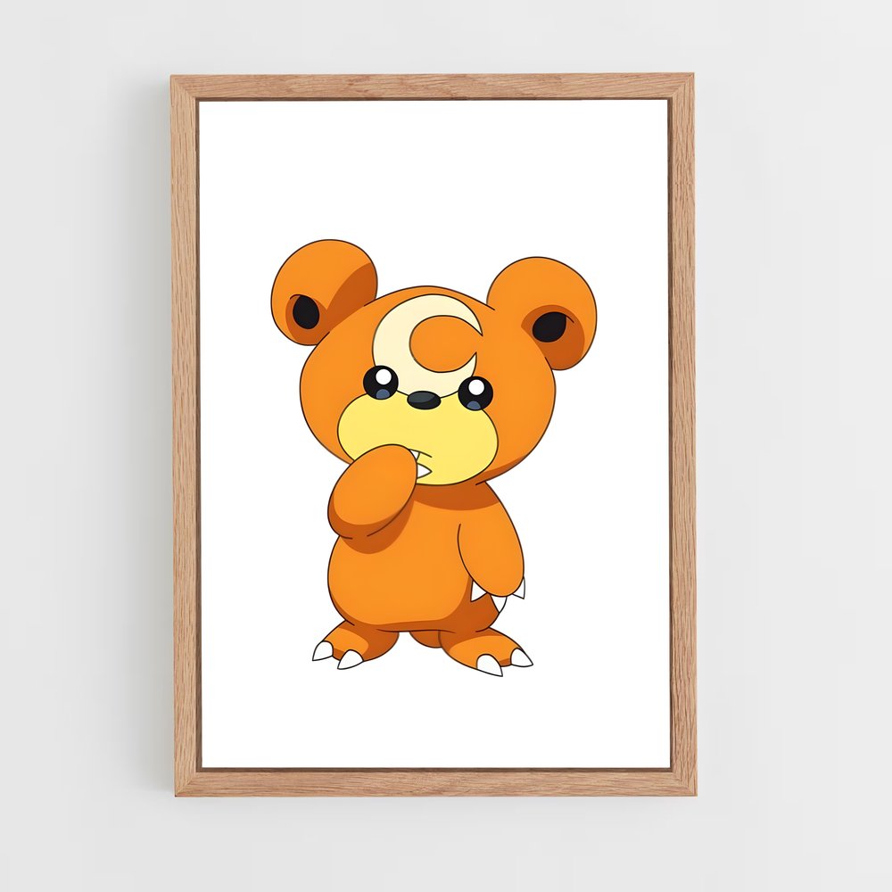 Poster Teddy Dream – affiche Pokemon (vue 4)