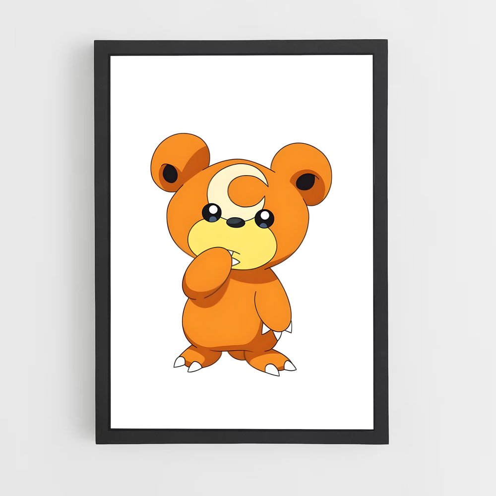 Poster Teddy Dream – affiche Pokemon (vue 2)