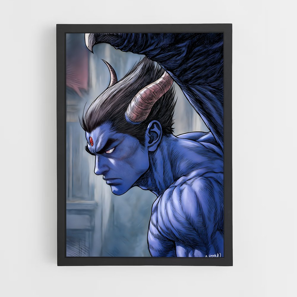 Poster Horned Warrior – affiche Tekken (vue 2)