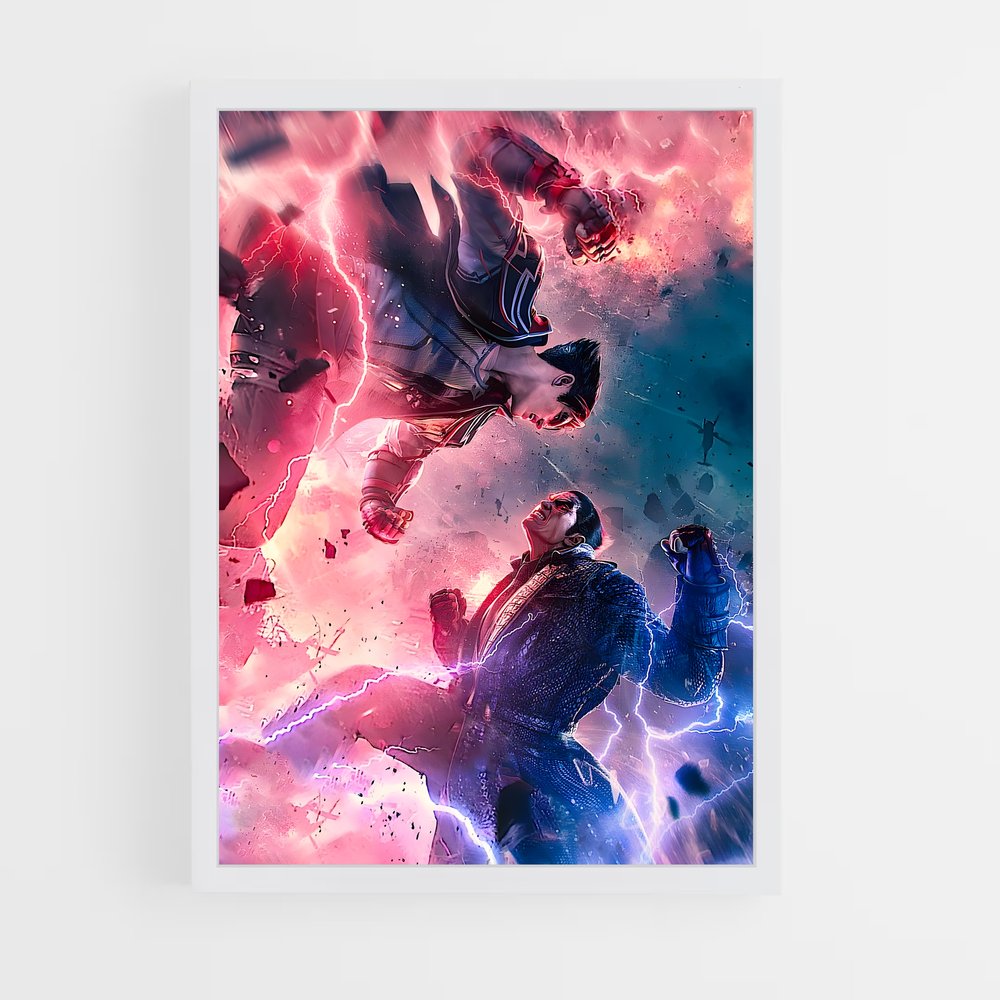 Poster Tekken Avengers (vue 3)