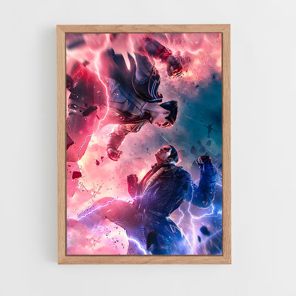 Poster Tekken Avengers (vue 4)