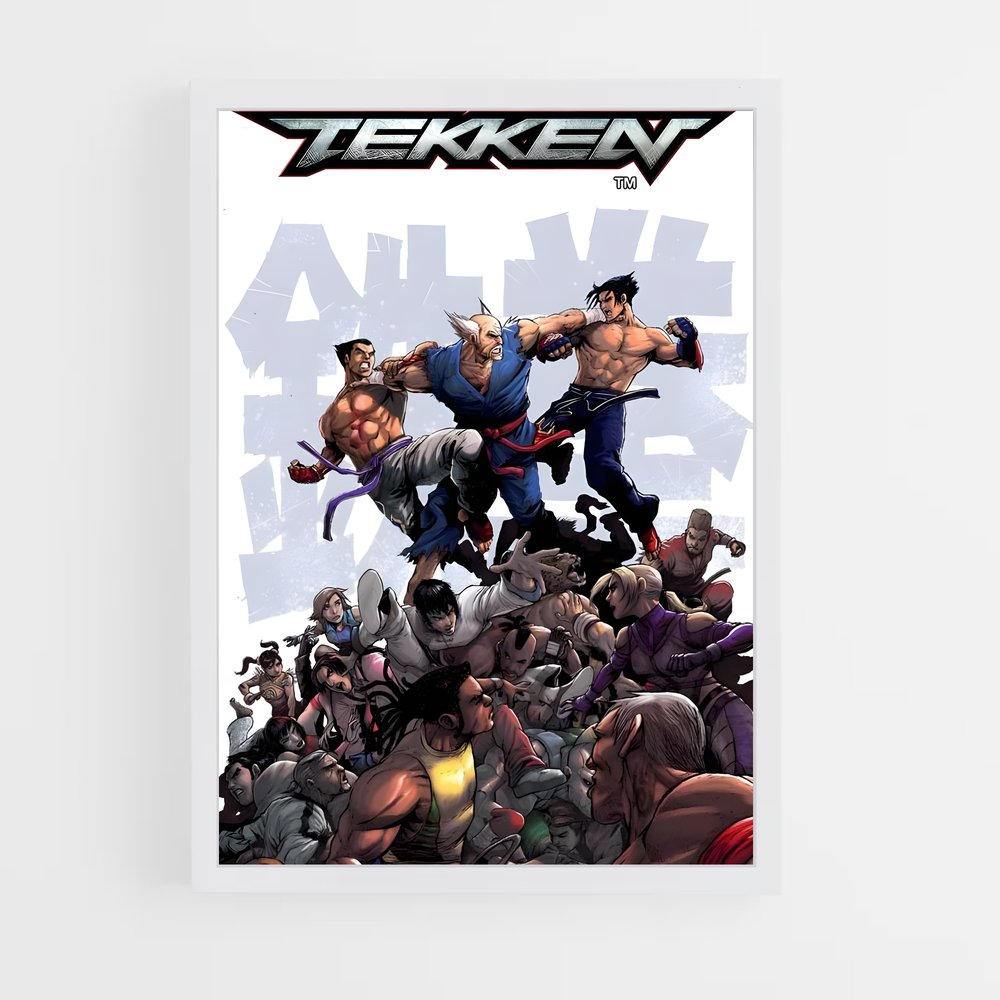Poster Tege the Legend – affiche Tekken (vue 3)