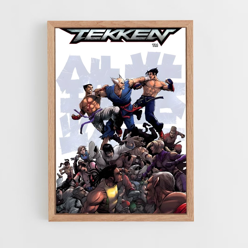 Poster Tege the Legend – affiche Tekken (vue 4)