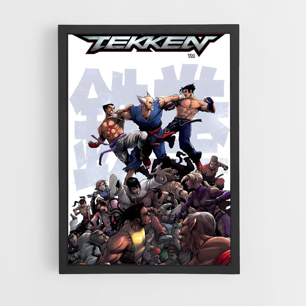 Poster Tege the Legend – affiche Tekken (vue 2)