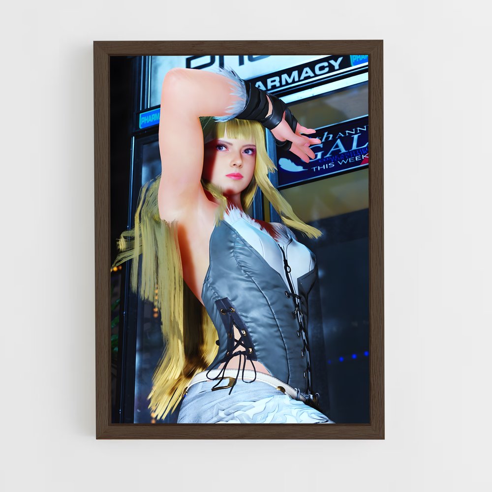 Poster Shadow Femme – affiche Tekken (vue 5)