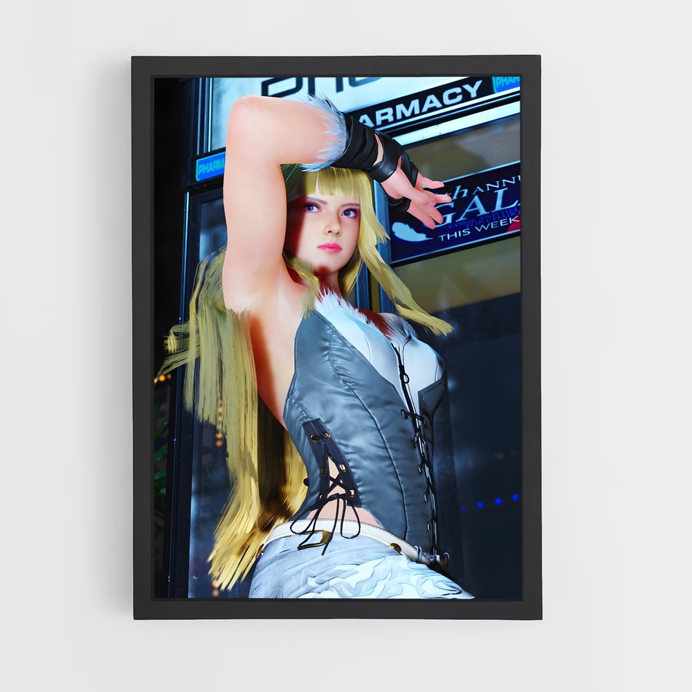 Poster Shadow Femme – affiche Tekken (vue 2)