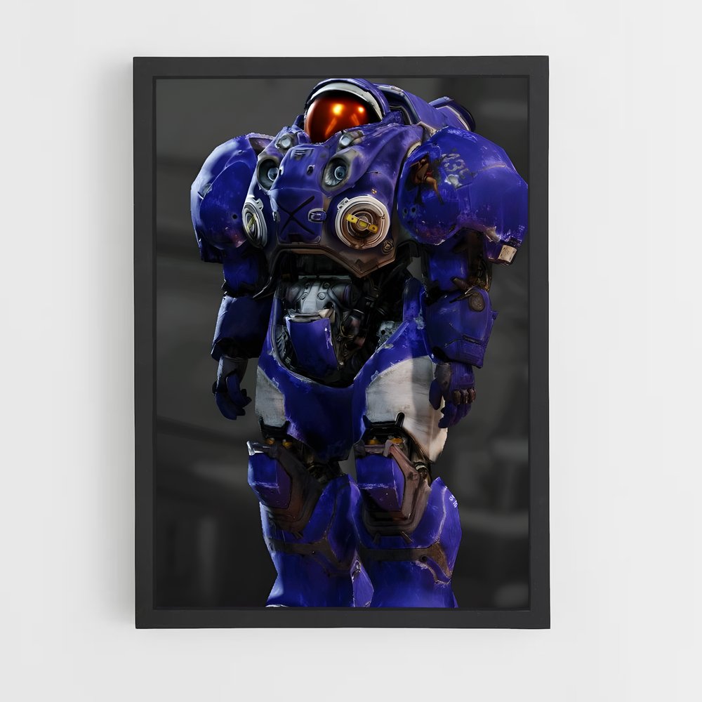 Poster L'Œil du Futur – affiche Starcraft (vue 2)