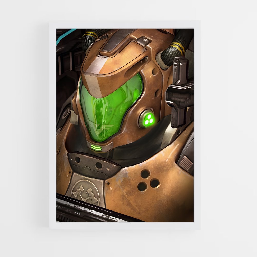 Poster Halo Infini – affiche Starcraft (vue 3)