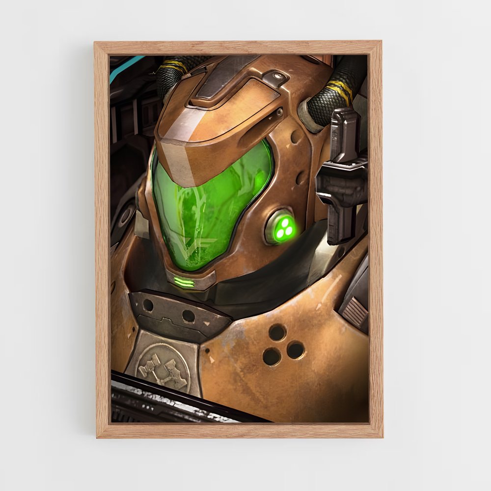 Poster Halo Infini – affiche Starcraft (vue 4)