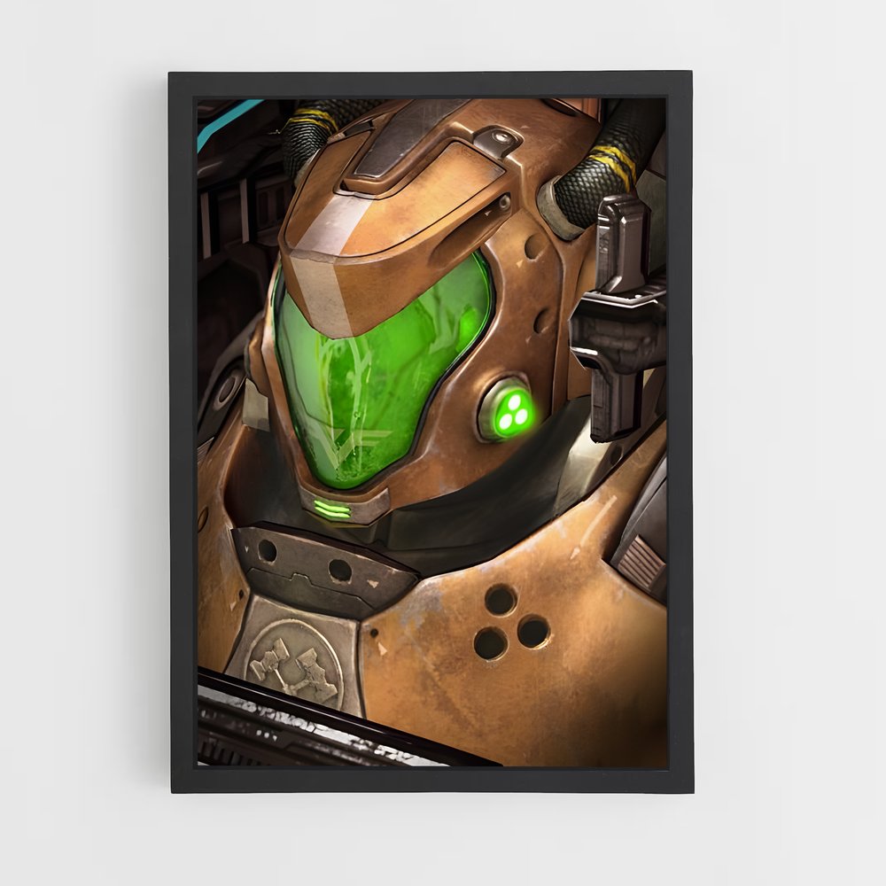 Poster Halo Infini – affiche Starcraft (vue 2)