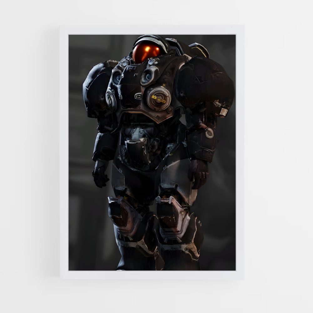Poster Terran Pénétrant – affiche Starcraft (vue 3)