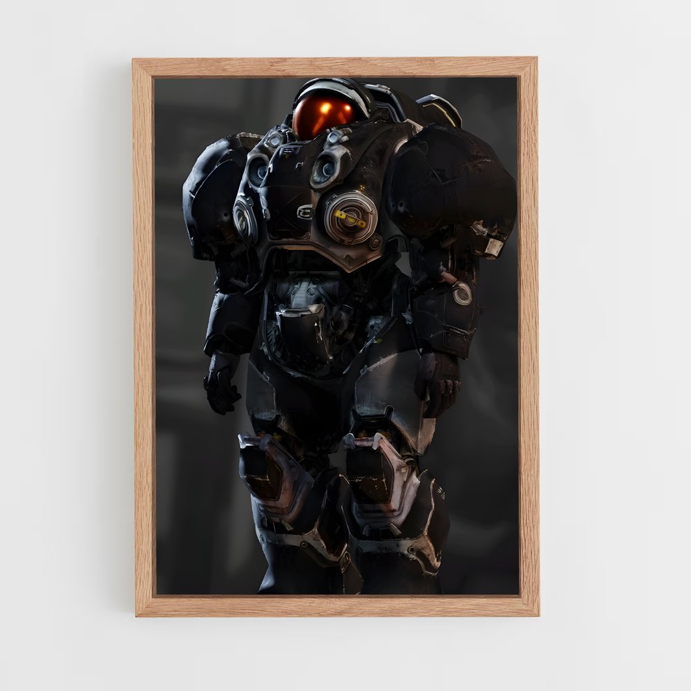 Poster Terran Pénétrant – affiche Starcraft (vue 4)