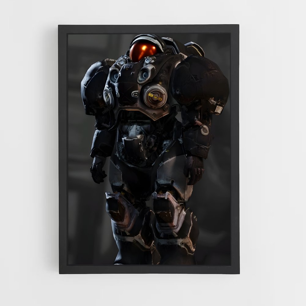 Poster Terran Pénétrant – affiche Starcraft (vue 2)