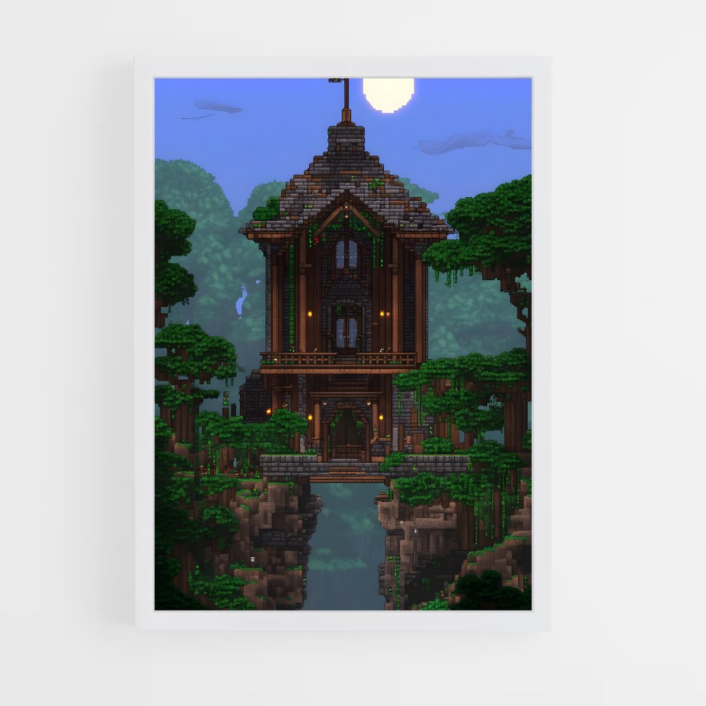 Poster Refuge Sylvestre – affiche Terraria (vue 3)