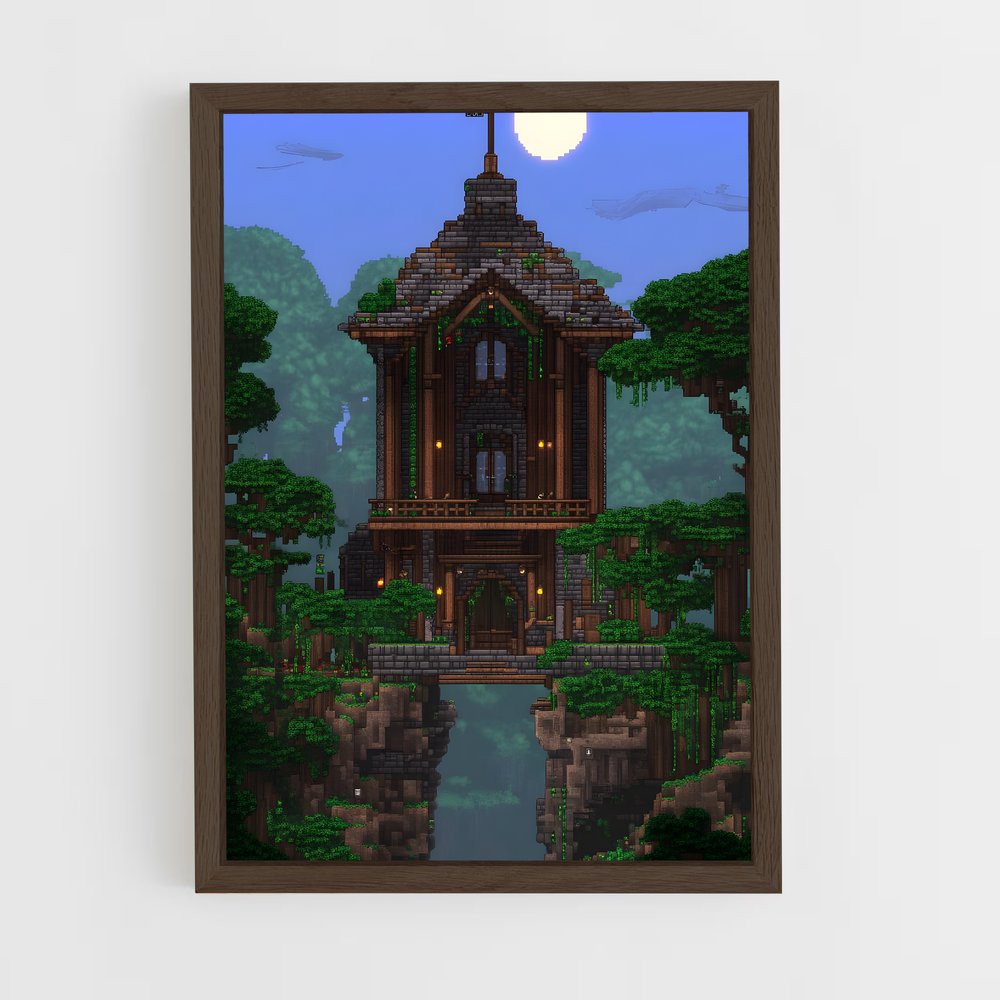 Poster Refuge Sylvestre – affiche Terraria (vue 5)