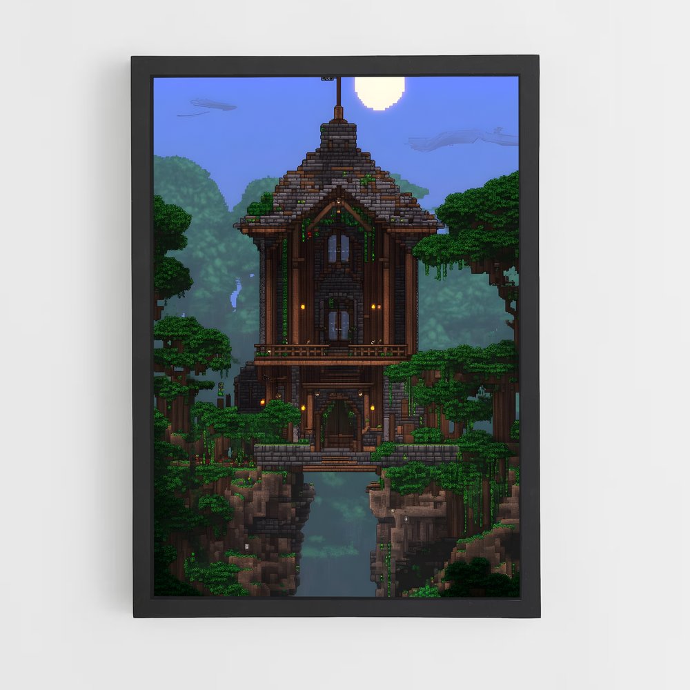 Poster Refuge Sylvestre – affiche Terraria (vue 2)