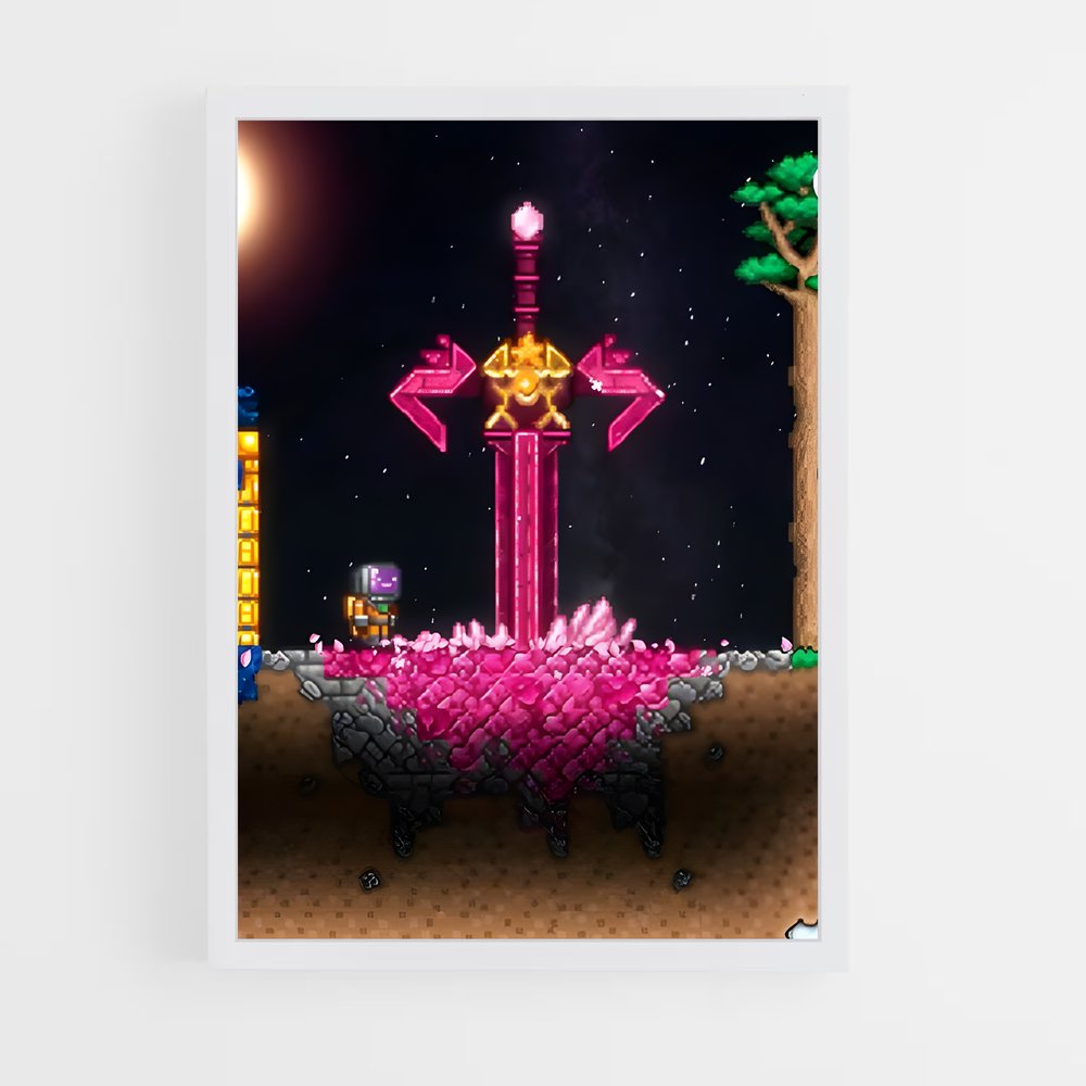 Poster Terraria Explorez (vue 3)