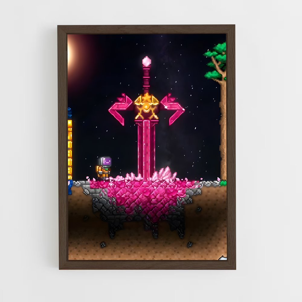 Poster Terraria Explorez (vue 5)
