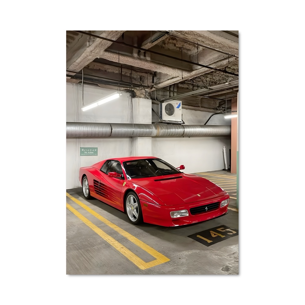 Poster Testarossa Rêves