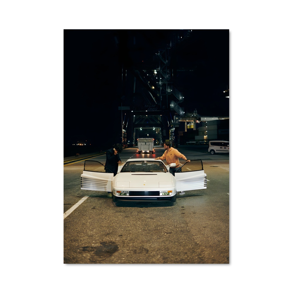 Poster Testarossa cœur