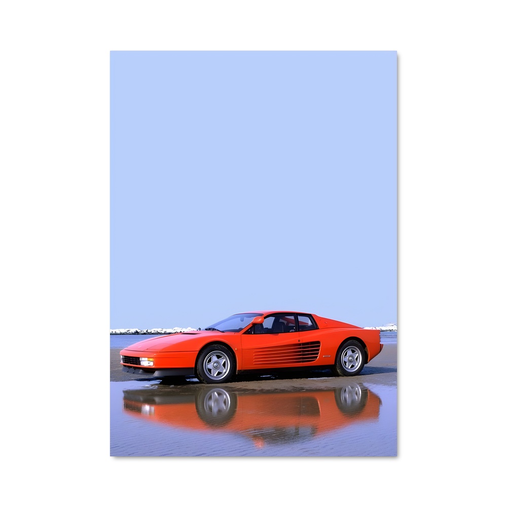 Poster Testarossa L'océan