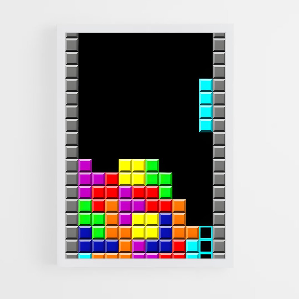 Poster Tetris Mania (vue 3)