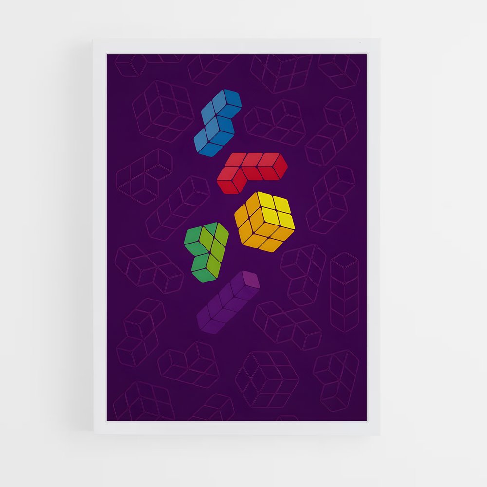 Poster Tetris Vibes (vue 3)