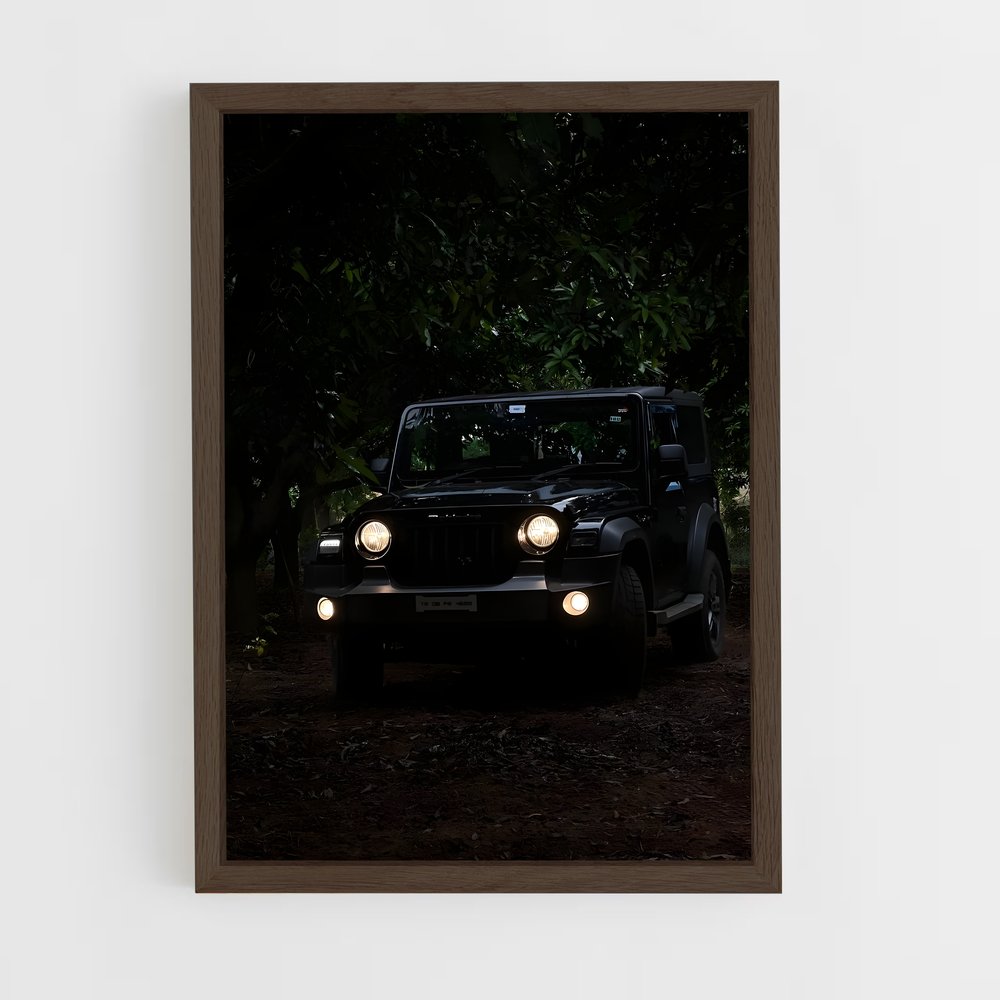 Poster Aventure Éclairée – affiche Mahindra (vue 5)