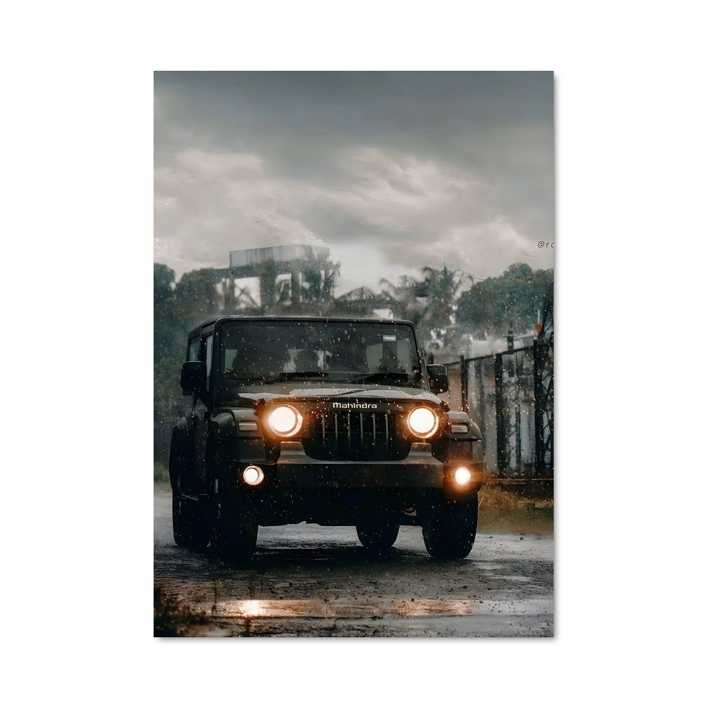 Poster Thar terrain
