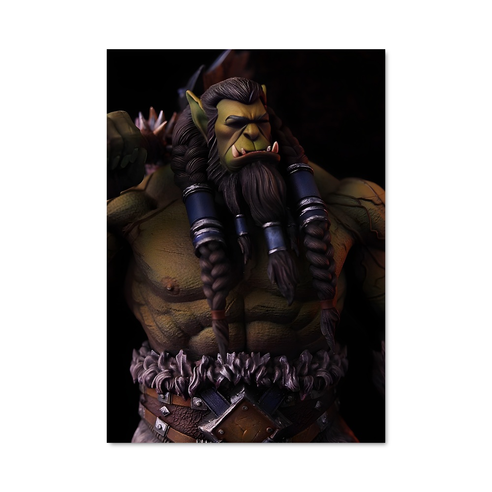 Poster Barbe en Folie – affiche World of Warcraft