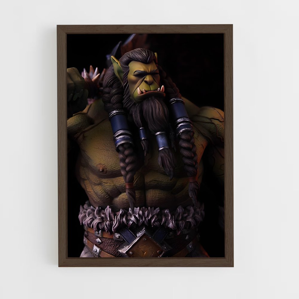 Poster Barbe en Folie – affiche World of Warcraft (vue 5)