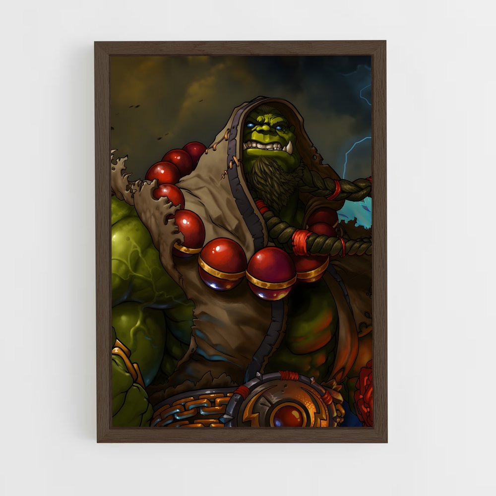 Poster Colosses en Confrontation – affiche World of Warcraft (vue 5)