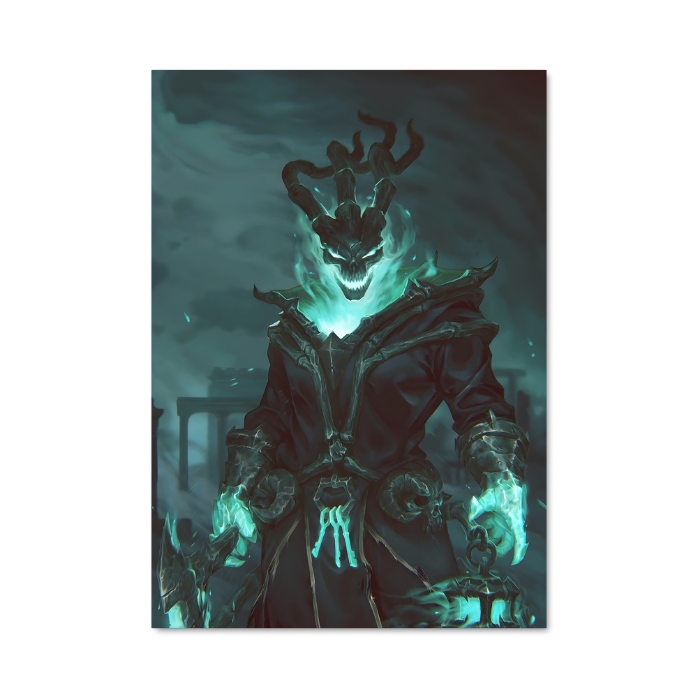 Poster L'Éclat de l'Ombre – affiche League Of Legends