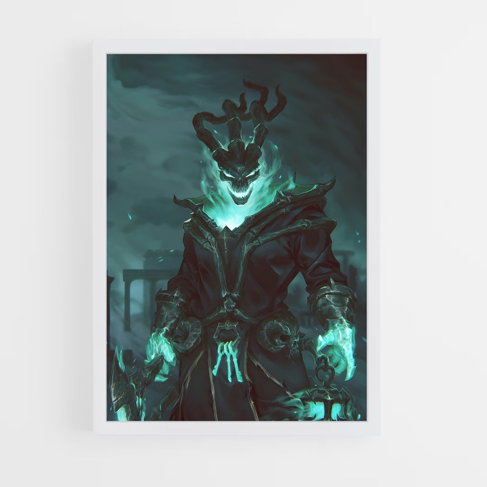 Poster L'Éclat de l'Ombre – affiche League Of Legends (vue 3)