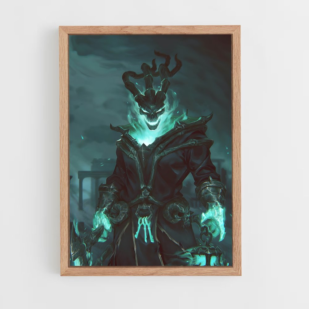 Poster L'Éclat de l'Ombre – affiche League Of Legends (vue 4)