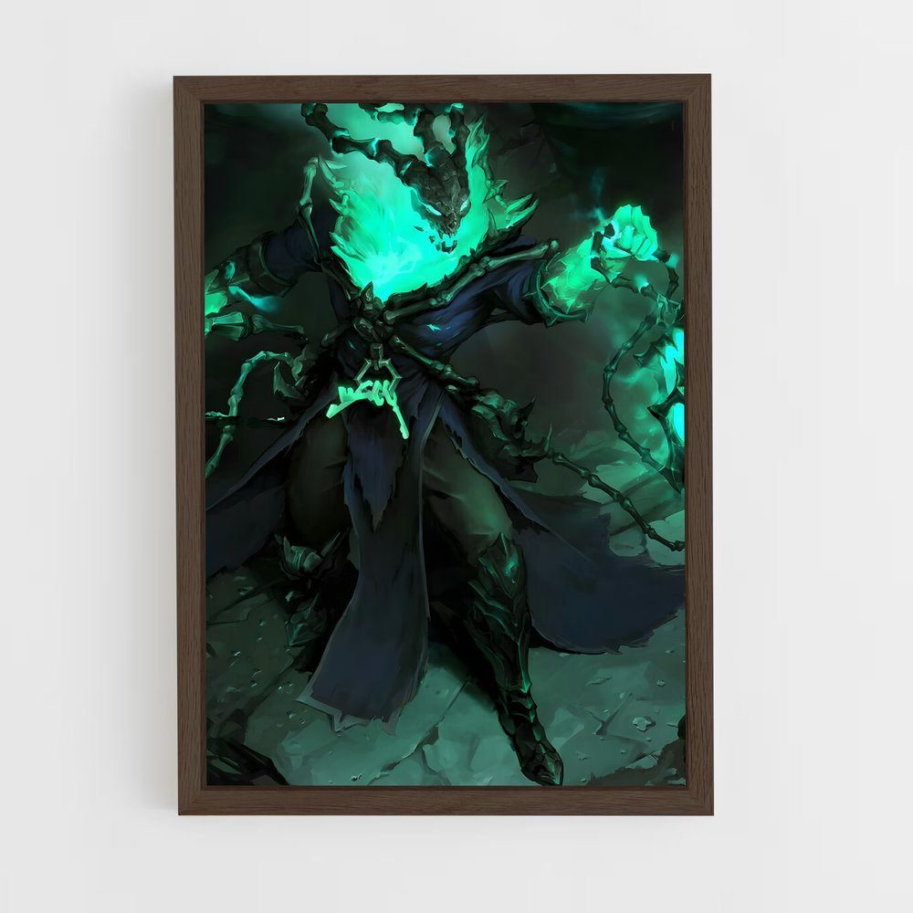 Poster L'Ombre Éclatante – affiche League Of Legends (vue 5)