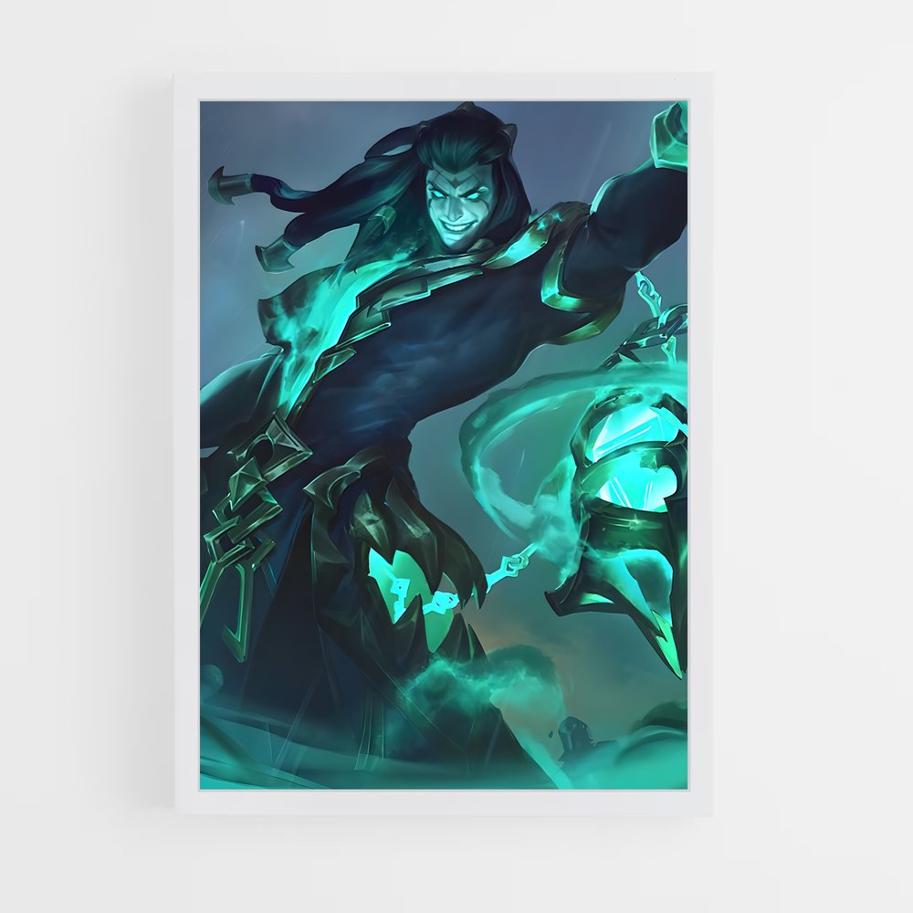 Poster Thresh Plongée – affiche League Of Legends (vue 3)