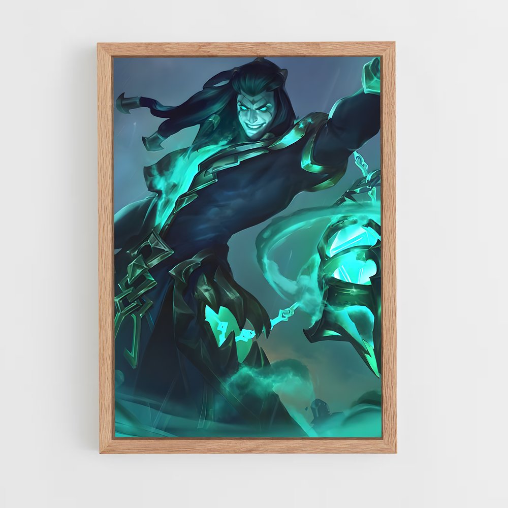 Poster Thresh Plongée – affiche League Of Legends (vue 4)