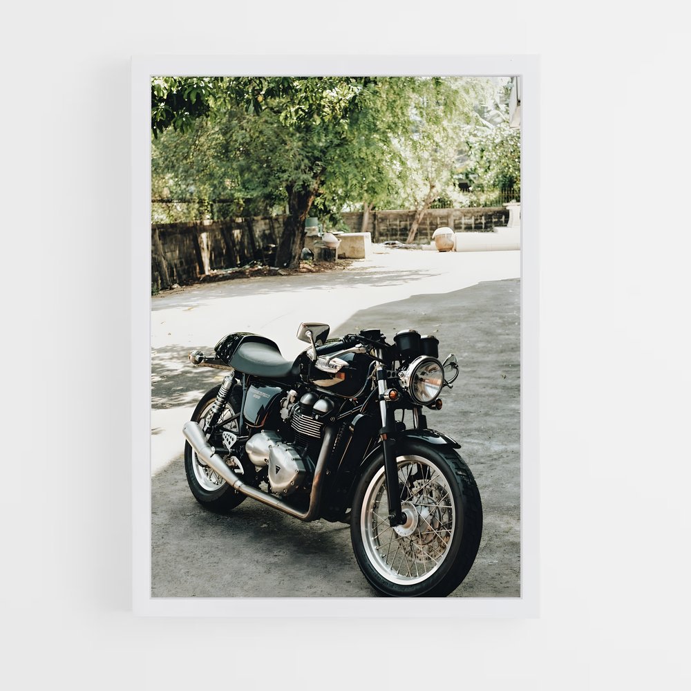 Poster envoûtant de Thruxton – affiche Triumph (vue 3)
