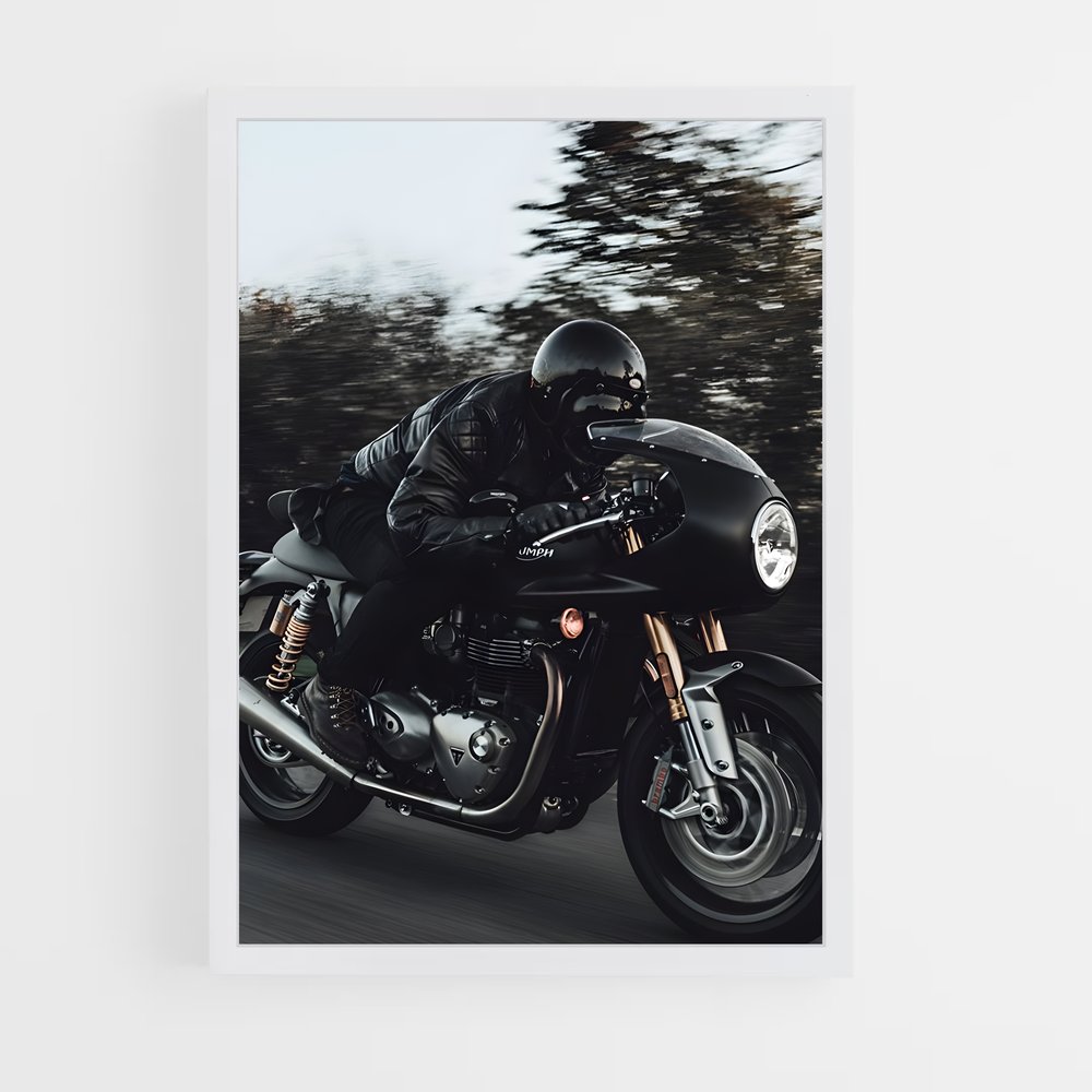 Poster Thruxton élégant – affiche Triumph (vue 3)