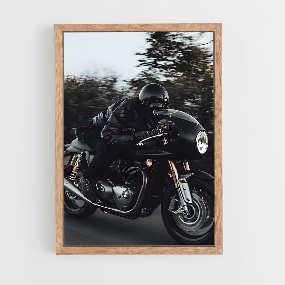 Poster Thruxton élégant – affiche Triumph (vue 4)
