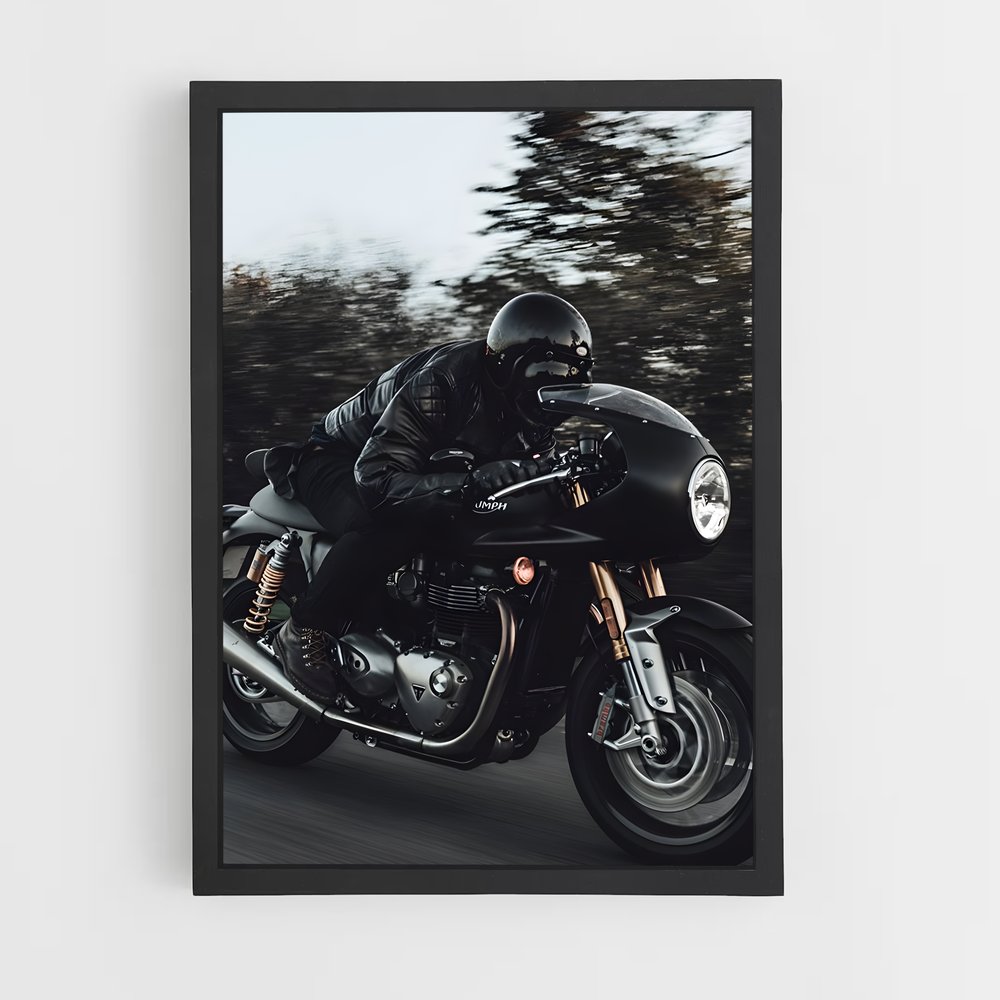 Poster Thruxton élégant – affiche Triumph (vue 2)